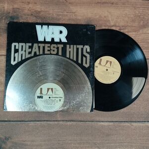 War Greatest Hits Vinyl LP 12" Black Good UA-LA648-G Low Rider Cisco Kid 1976